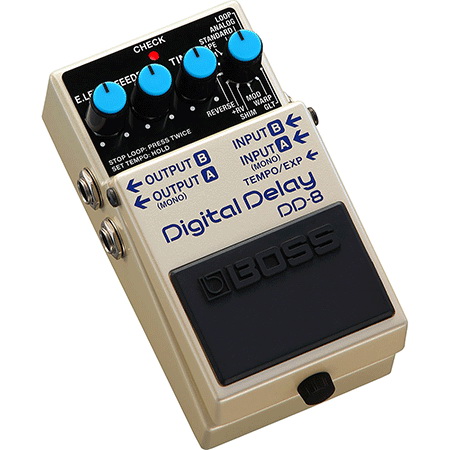 Boss DD-8 Advanced Compact Digital Delay with 11 Delay modes