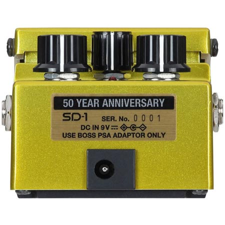 Boss SD-1-B50A Super Overdrive Boss 50th Anniversary edition