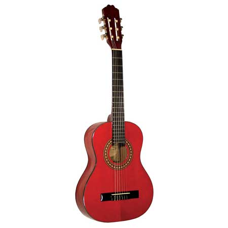 Kirkland Mod.12-n 1/2 Classic guitar red