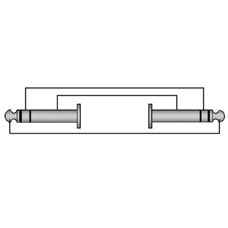 ProCab CLA718/3 3.5 mm jack male stereo to 3.5 mm jack angled male stereo - 3m