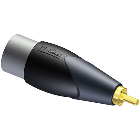 ProCab CLP135 Adapter XLR male to RCA/Cinch male