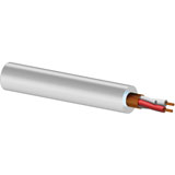 ProCab MC305W/1 microphone cable - 2 x 0,23mm2 - white - 100m