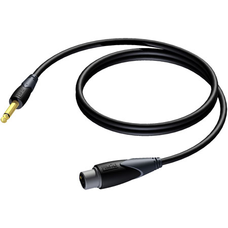 ProCab CLA900/5 6.3 mm Jack male to XLR female - 5m