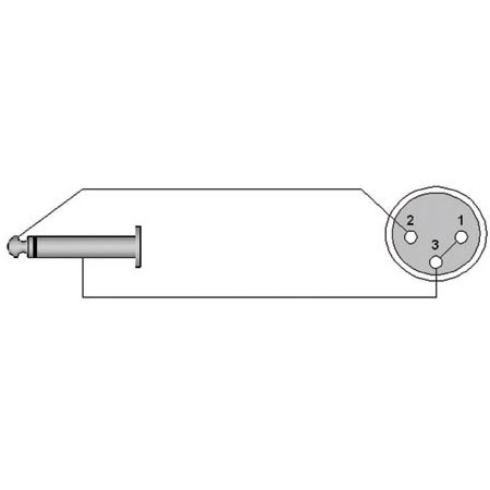 ProCab CLA900/5 6.3 mm Jack male to XLR female - 5m