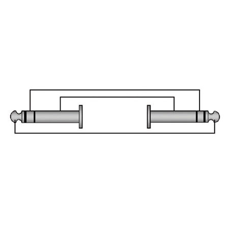 ProCab CLA610/3 6.3 mm Jack male stereo to 6.3 mm Jack male stereo - 3m