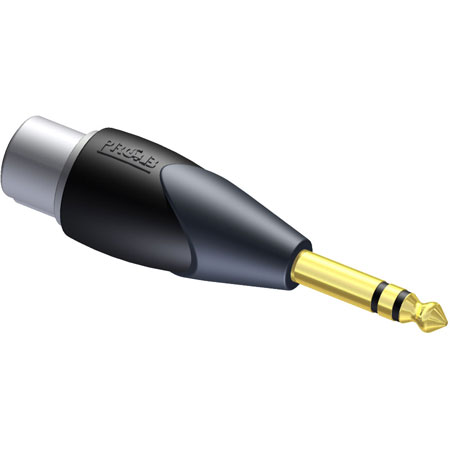 ProCab CLP120 Adapter XLR female to 6.3 mm Jack male balanced