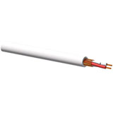 ProCab MC105W/1 Microphone Cable - 2 x 0,125mm2 - 3,5mm - For Installation Use white - 100m