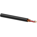 ProCab MC105B/1 Microphone Cable - 2 x 0,125mm2 - 3,5mm - Black 100m