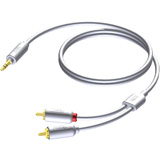 ProCab CIP712/2 Mini-jack male to 2 x RCA/Cinch male 2m