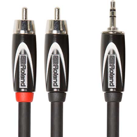 Roland RCC-5-352R 1.5m Interconnect Cable, 3.5mm TRS-Dual RCA