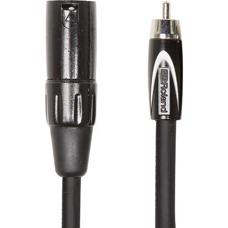 Roland RCC-5-RCXM 1.5m Interconnect Cable, XLR(Male)-RCA