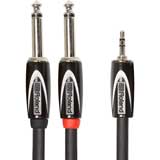 Roland RCC-5-3528 1.5m Interconnect Cable, 3.5mm TRS-Dual 1/4