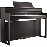 Roland HP-704 DR Digital Piano sa KSH-704 stalkom, boje ruinog drveta