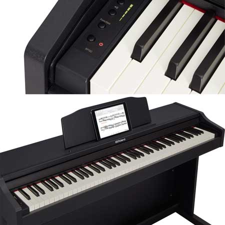Roland RP-102 BK digital piano with stand