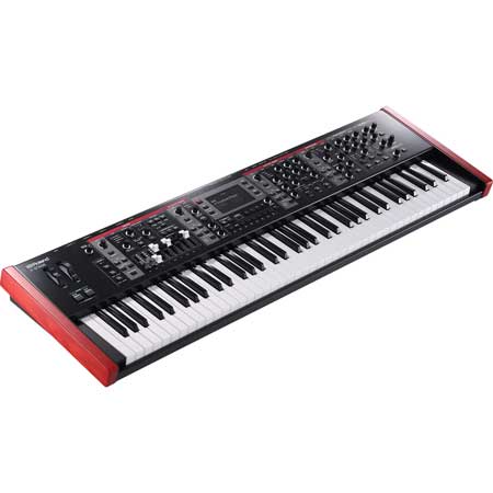 Roland V-STAGE76 Professional Stage keyboard, 4 independent sound engines, 76 semi-weighted waterfall keys