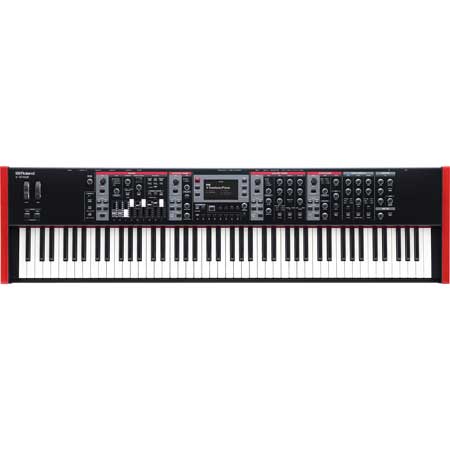 Roland V-STAGE88 Professional Stage keyboard, 4 independent sound engines, 88 hammer-action keys