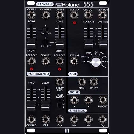 Roland SYS-555 LAG/S&H Portamento, S&H, Noise Eurorack Analog Synth Module