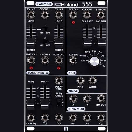 Roland SYS-555 LAG/S&H Portamento, S&H, Noise Eurorack Analog Synth Module