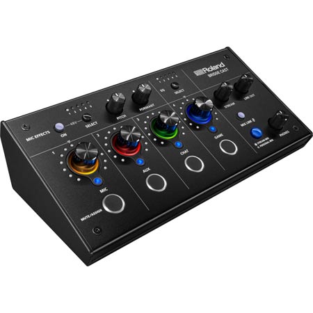 Roland BRIDGECAST Gaming mixer for streaming