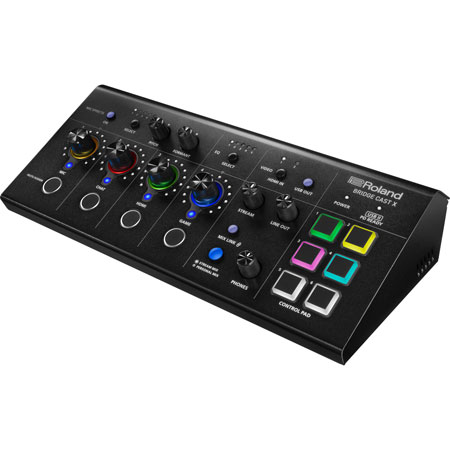 Roland BRIDGECAST-X Dual bus streaming mixer and video capture
