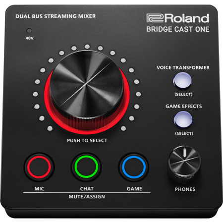 Roland BRC-ONE Bridge Cast One - Compact Dual Bus Streaming Mixer