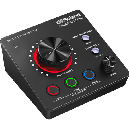 Roland BRC-ONE Bridge Cast One - Compact Dual Bus Streaming Mixer
