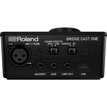 Roland BRC-ONE Bridge Cast One - Compact Dual Bus Streaming Mixer