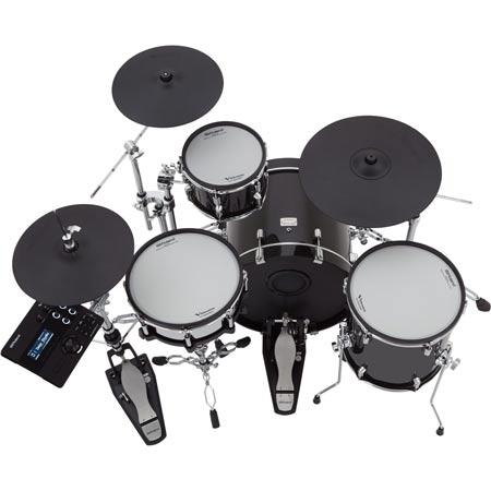 Roland VAD-504 Acoustic drum set with TD-27 module, KD-200, DTS311