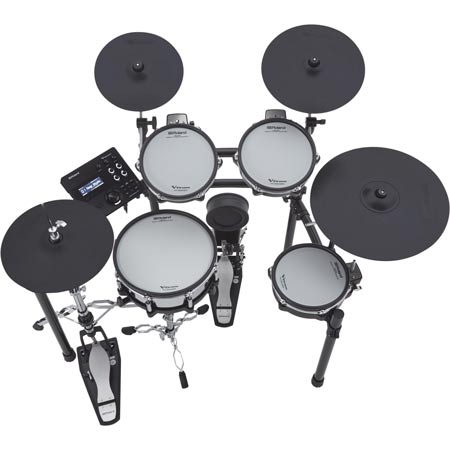 Roland TD-27KV2 Acoustic drum set with TD-27 module (2 x Tom, kick, snare, Hi-Hat, 2 x cymbals)