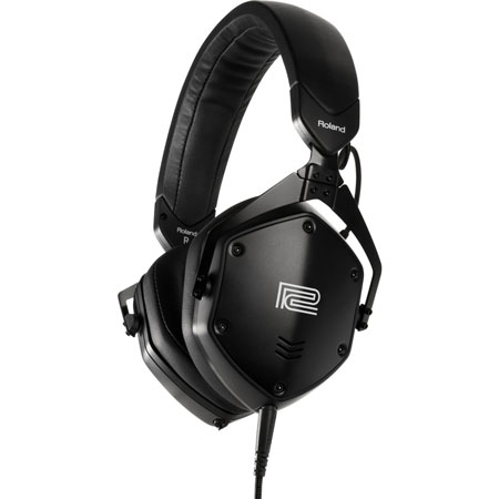 Roland VMH-S100 V-Moda headphones precisely tuned for music production