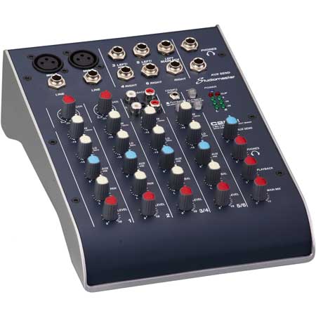 Studiomaster C2S-2 2 Channel USB Compact Mixer