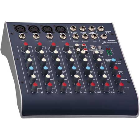 Studiomaster C2S-4 8 Channel USB Compact Mixer