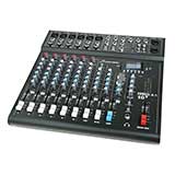 Studiomaster CLUBXS10+ 10-channel 6 x mic + 2 stereo line input mixer with USB/SD