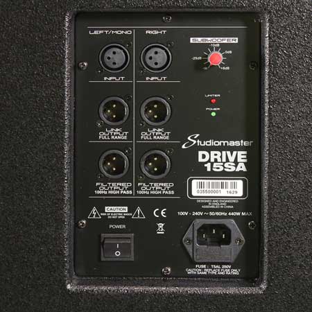 Studiomaster DRIVE15SA active 15