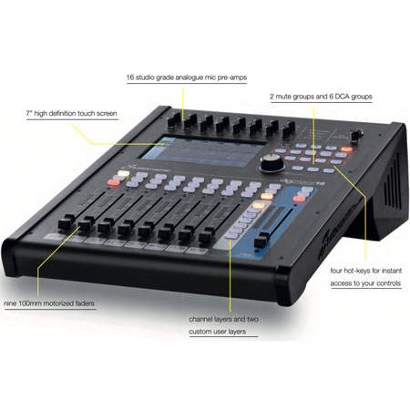 Studiomaster DIGITRACK18  18CH Digital Mixer