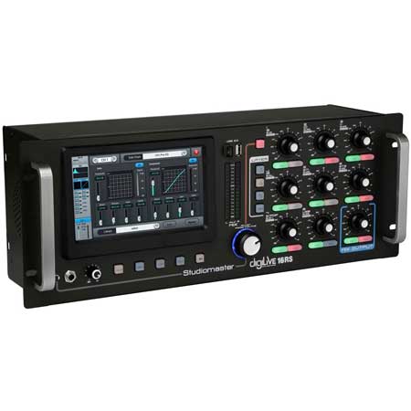 Studiomaster DIGILIVE16RS rack mounting digital mixer