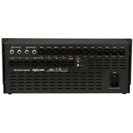 Studiomaster DIGILIVE16RS rack mounting digital mixer