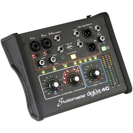 Studiomaster DigiLive 04C 4-Channel Digital mixer