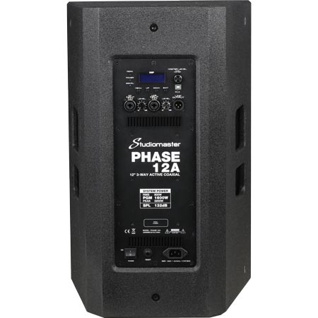 Studiomaster PHASE12A Active Coaxial Speaker Cabinet