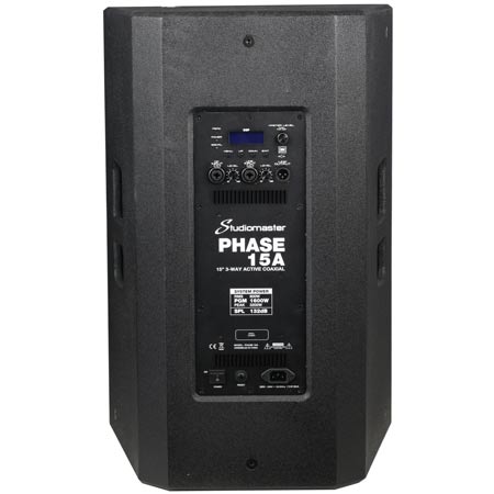 Studiomaster PHASE15A Active Coaxial Speaker Cabinet