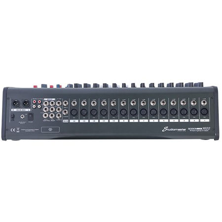 Studiomaster SessionMix 1622 14 mic + 1 stereo, 2 group,  with media/bluetooth