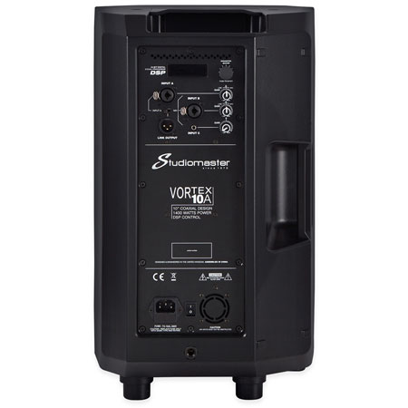 Studiomaster Vortex 10A 10'' active full range cabinet with DSP, BT player, 350W