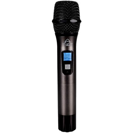 Wharfedale WF-300 Dual handheld wireless midrophone set with EQ, long range (600-690 MHz)