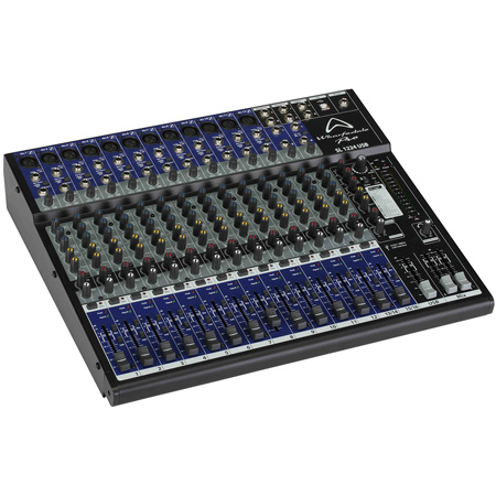 Wharfedale SL-1224 USB USB Studio/Live Mixer 12 mono+2 stereo in