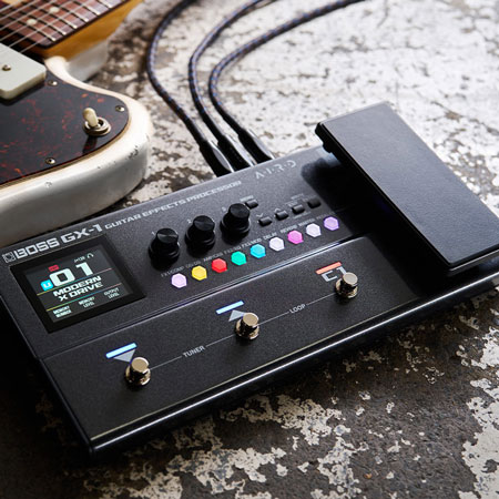 Boss GX-1 Ultra-portable amp/effects processor for guitar
